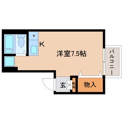 三郷駅 徒歩7分 1階の物件間取画像